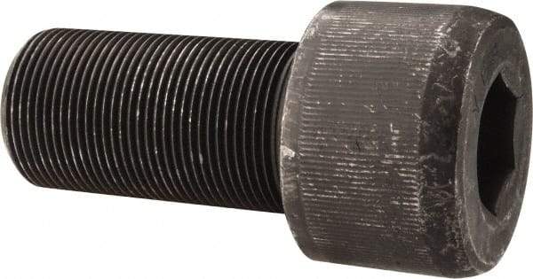 Value Collection - 1-1/2 - 12 UNF Hex Socket Drive, Socket Cap Screw - Alloy Steel, Black Oxide Finish, Fully Threaded, 3" Length Under Head - Caliber Tooling