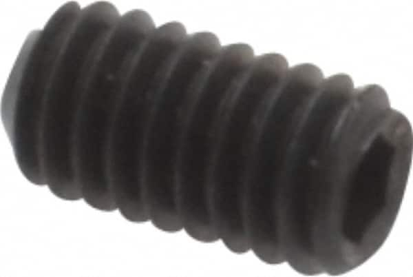 Value Collection - #3-56 UNF, 3/16" OAL, Cup Point Set Screw - Grade ASTM F912 Alloy Steel, 0.05" Key - Caliber Tooling