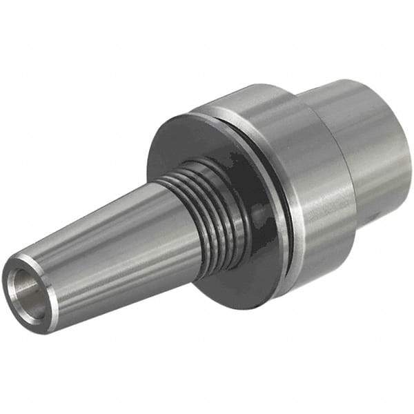 Iscar - 6mm Hole Diam, HSK32E Taper Shank Shrink Fit Tool Holder & Adapter - 65mm Projection, 11mm Nose Diam, 28mm Clamping Depth, 25,000 RPM, Through Coolant - Exact Industrial Supply