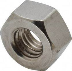 Value Collection - 1/2-13 UNC Stainless Steel Right Hand Heavy Hex Nut - 7/8" Across Flats, 31/64" High, Uncoated - Caliber Tooling