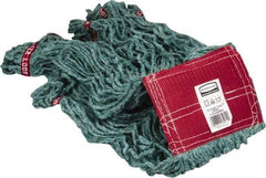 Rubbermaid - 5" Red Head Band, Large Blended Fiber Loop End Mop Head - 4 Ply, Use for General Purpose - Caliber Tooling