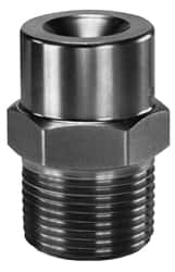 Bete Fog Nozzle - 1/8" Pipe, 90° Spray Angle, Brass, Full Cone Nozzle - Male Connection, 1.15 Gal per min at 100 psi, 0.072" Orifice Diam - Caliber Tooling