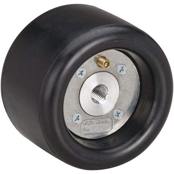 Dynabrade - 3-1/2" Wide Power Sander Pneumatic Wheel - 5" Diam - Caliber Tooling