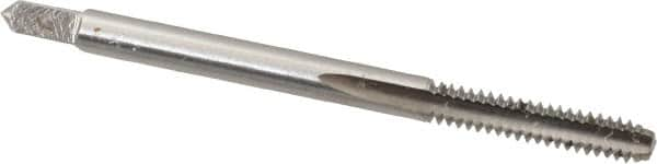 Interstate - #6-32 UNC, 3 Flute, Bottoming, Plug & Taper, Bright Finish, High Speed Steel Tap Set - Caliber Tooling