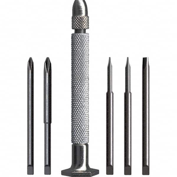 Moody Tools - Precision & Specialty Screwdrivers Type: Precision Phillips/Slotted Screwdriver Overall Length Range: 3" - 6.9" - Caliber Tooling