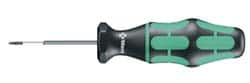 Wera - 1 Piece, 0.6 Max N/m, TorxPlus Preset Torque Limiting Screwdriver - 7-1/2" OAL - Caliber Tooling