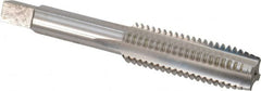 Interstate - 1/2-13 UNC H5 4-Flute Bright Finish High Speed Steel Straight Flute Standard Hand Tap - Caliber Tooling