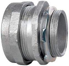 Cooper Crouse-Hinds - 1-1/2" Trade, Malleable Iron Compression Straight Rigid/Intermediate (IMC) Conduit Connector - Noninsulated - Caliber Tooling