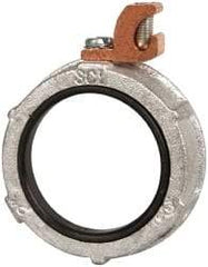 Cooper Crouse-Hinds - 2" Trade, Malleable Iron Threaded Rigid/Intermediate (IMC) Conduit Bushing - Partially Insulated - Caliber Tooling