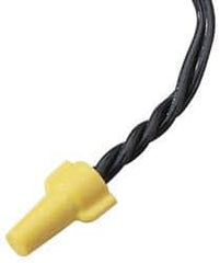 Ideal - 2, 18 to 3, 12 AWG, 600 Volt, Flame Retardant, Wing Twist on Wire Connector - Yellow, 221°F - Caliber Tooling