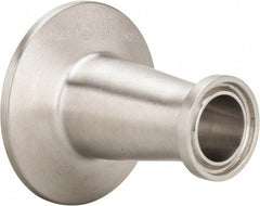 VNE - 1 x 3/4", Clamp Style, Sanitary Stainless Steel Pipe Concentric Reducer - Tube OD Connection, Grade 316/316L - Caliber Tooling