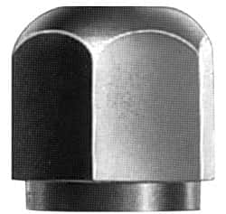 Gibraltar - 1/2-13" UNC, 7/8" Width Across Flats, Uncoated, Steel Acorn Nut - Caliber Tooling