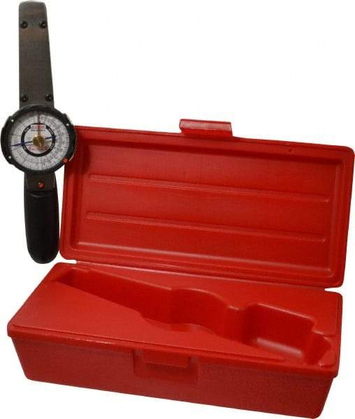 Proto - 1/4" Drive Dial Torque Wrench - 10 N/m Torque, 10" OAL, Fixed Head - Caliber Tooling