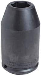 Proto - 1-1/2" Drive 2-13/16" Deep Impact Socket - 6 Points, 6-1/4" OAL - Caliber Tooling