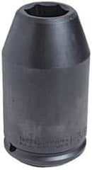 Proto - 1-1/2" Drive 2-1/2" Deep Impact Socket - 6 Points, 6" OAL - Caliber Tooling