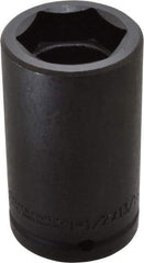 Proto - 3/4" Drive 1-1/2" Deep Thin Wall Impact Socket - 6 Points, 4" OAL - Caliber Tooling