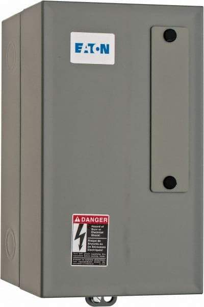 Eaton Cutler-Hammer - 2 Pole, 120 Coil VAC, 9 Amp NEMA Contactor - NEMA 1 Enclosure, 50/60 Hz - Caliber Tooling