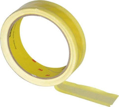 3M - 36 Yds. x 1", Yellow Polyethylene Film Tape - 695 Series, 3 mil Thick, 8 Lb./Inch Tensile Strength - Caliber Tooling