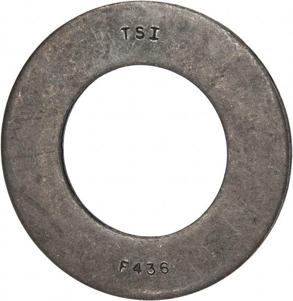 Value Collection - 2" Screw, Grade 8 Alloy Steel SAE Flat Washer - 2-1/8" ID x 3-3/4" OD, 0.196" Thick, Plain Finish - Caliber Tooling