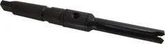 Allied Machine and Engineering - Series 1, 45/64 to 15/16" Diam, 3MT Taper Shank, Straight Flute Spade Drill - 2-3/4" Max Depth, 5-39/64" Body Length, 9-5/32" OAL, Short Length, Through Coolant - Caliber Tooling