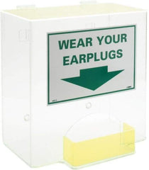 NMC - Hinged Top Box/Tray Style Earplug Dispenser - Tabletop or Wall Mount - Caliber Tooling