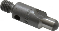 Made in USA - 2-1/2" OAL, 3/8" Head Diam, 2 Flute, 100° Incl Angle, Integral Pilot, Adjustable Stop Countersink - Caliber Tooling