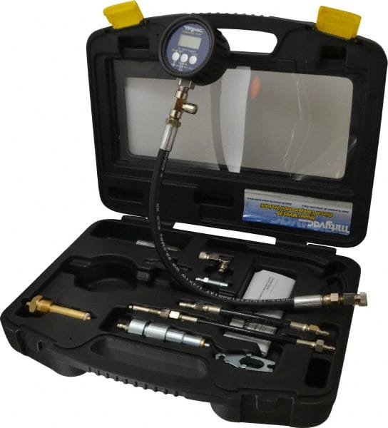 Lincoln - Engine Compression Test Kits Type: Digital Number of Pieces: 10 - Caliber Tooling