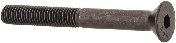 Value Collection - 1/4-28 UNF Hex Socket Drive, 82° Flat Screw - Alloy Steel, Black Oxide Finish, Partially Threaded, 2-1/4" OAL - Caliber Tooling