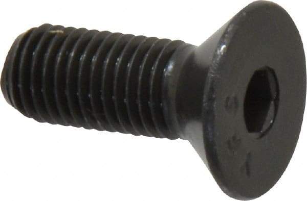 Value Collection - 5/16-24 UNF Hex Socket Drive, 82° Flat Screw - Alloy Steel, Black Oxide Finish, Fully Threaded, 7/8" OAL - Caliber Tooling