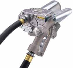 GPI - 12 GPM, 3/4" Hose Diam, Pump - 1" Inlet, 3/4" Outlet, 115 VAC, 12' Hose Length, 1/8 hp - Caliber Tooling