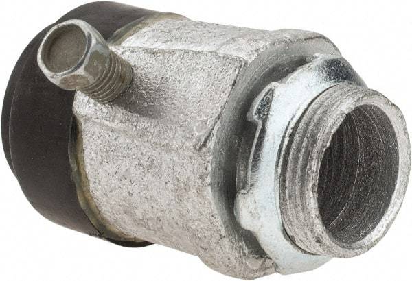 Cooper Crouse-Hinds - 3/4" Trade, Malleable Iron Set Screw Straight Rigid/Intermediate (IMC) Conduit Connector - Noninsulated - Caliber Tooling