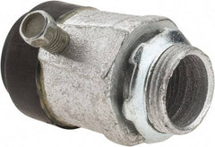 Cooper Crouse-Hinds - 3/4" Trade, Malleable Iron Set Screw Straight Rigid/Intermediate (IMC) Conduit Connector - Noninsulated - Caliber Tooling