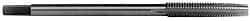 Hertel - 3/8-24 UNF, 4 Flutes, Bright Finish, High Speed Steel, Nut Tap - 6" Overall Length, 1-1/2" Thread Length - Exact Industrial Supply