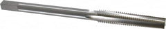 Interstate - 5/8-11 UNC, 4 Flutes, Bright Finish, High Speed Steel, Nut Tap - 8" Overall Length, 3" Thread Length - Exact Industrial Supply