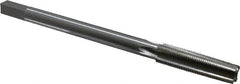 Interstate - 5/8-18 UNF, 4 Flutes, Bright Finish, High Speed Steel, Nut Tap - 8" Overall Length, 2-1/4" Thread Length - Exact Industrial Supply