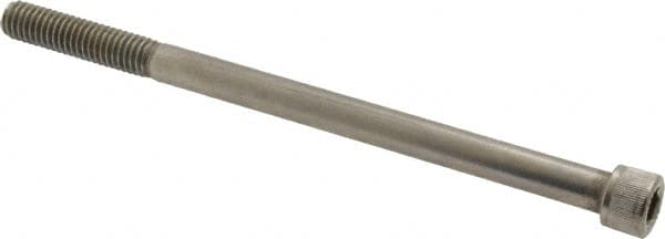 Value Collection - 3/8-16 UNC Hex Socket Drive, Socket Cap Screw - Grade 18-8 & Austenitic A2 Stainless Steel, Uncoated, Partially Threaded, 6" Length Under Head - Caliber Tooling