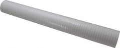 Parker - 2-1/2" OD, 25µ, Polyolefin Thermal Bonded Cartridge Filter - 20" Long - Caliber Tooling