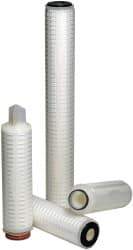 Parker - 2-1/2" OD, 5µ, Polypropylene Absolute Rated-Pleated-Melt Blown Cartridge Filter - 30" Long - Caliber Tooling