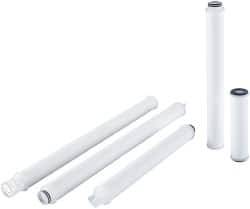 Parker - 2-1/2" OD, 1µ, Polypropylene Pleated-Melt Blown & Spun Bonded Cartridge Filter - 10" Long - Caliber Tooling