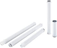 Parker - 2-1/2" OD, 1µ, Polypropylene Pleated-Melt Blown & Spun Bonded Cartridge Filter - 10" Long - Caliber Tooling