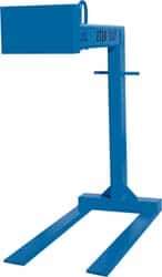 Vestil - 2,000 Lb Capacity Pallet Lifter - 36" Long x 2" Wide, 3" Eye Thickness, 25" Outside Diameter - Caliber Tooling