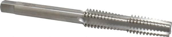 Interstate - 1-1/8 - 5, Right Hand Thread, 5-1/4" Thread Length, Acme Thread Tap - 4 Flutes, Straight Flute, 10-3/4" Overall Length, 2G Class of Fit, Plug Chamfer - Caliber Tooling