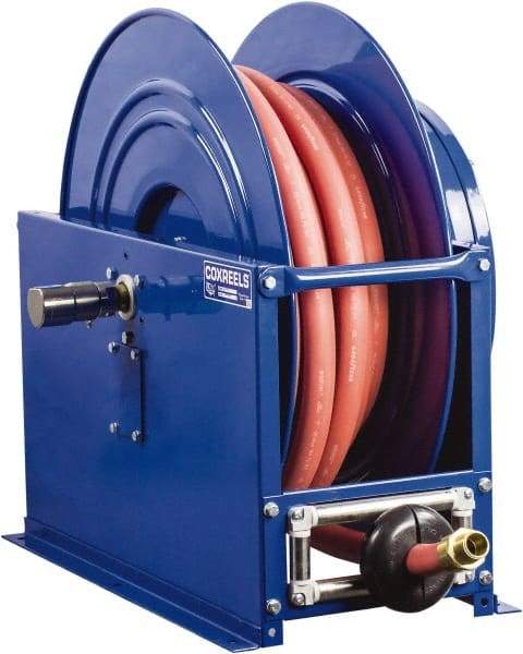 CoxReels - 100' Spring Retractable Hose Reel - 2,500 psi, Hose Included - Caliber Tooling