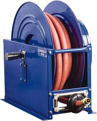 CoxReels - 75' Spring Retractable Hose Reel - 300 psi, Hose Included - Caliber Tooling