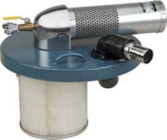 Guardair - Air Powered Wet/Dry Drum Vacuum Head - 2" Vacuum Hose Fitting, Use with 30 Gal Models - Caliber Tooling