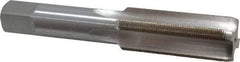 Interstate - 3/4-32 UNS 3B 4 Flute Bright Finish High Speed Steel Straight Flute Standard Hand Tap - Plug, Right Hand Thread, 4-1/4" OAL, H3 Limit, Oversize - Exact Industrial Supply