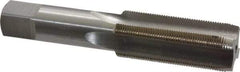 Interstate - 1-20 UNEF 3B 4 Flute Bright Finish High Speed Steel Straight Flute Standard Hand Tap - Plug, Right Hand Thread, 5-1/8" OAL, H4 Limit, Oversize - Exact Industrial Supply