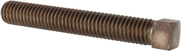 Value Collection - 7/16-14 UNC, 3" Length Under Head, Cup Point Set Screw - Grade 2 Alloy Steel - Caliber Tooling