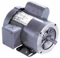 Marathon Electric - 1/3 Max hp, 1,725 Max RPM, Electric AC DC Motor - 115/208-230 V Input, Single Phase, 56C Frame, 0.62" Shaft Diam - Caliber Tooling