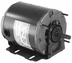 Marathon Electric - 1/3 Max hp, 1,725 Max RPM, Electric AC DC Motor - 115 V Input, Single Phase, 48 Frame, 1/2" Shaft Diam - Caliber Tooling